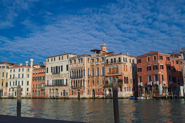 Grande Canal mit Schäfchenwolken