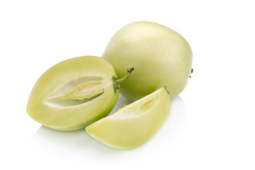 pepino melon on white background
