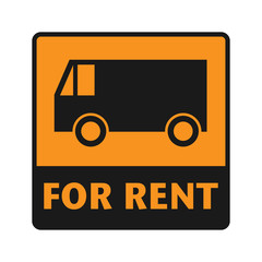 For Rent icon or sign