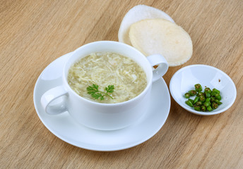 Сrab meat soup