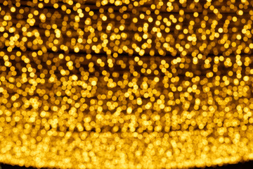 Yellow christmas lights