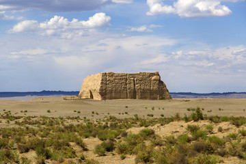 Fototapeta premium Yumen Pass in Gansu province, China