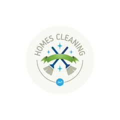 Home Clean Badge Logo