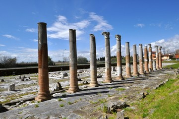 Naklejka premium Archaeological area of Aquileia