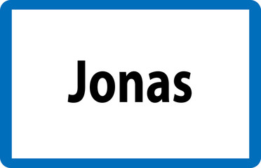Beliebter Vorname Jonas auf österreichischer Ortstafel