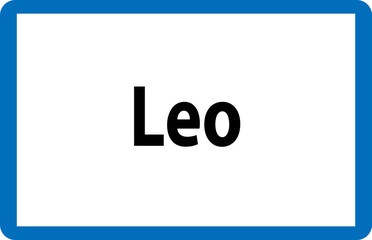 Beliebter Vorname Leo auf österreichischer Ortstafel