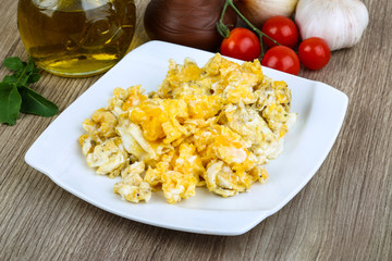 Scrambled eggs