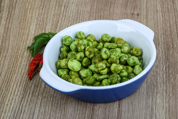 Wasabi peas