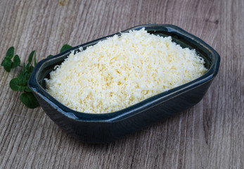Shredded parmesan