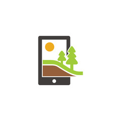Mobile Landscaping Logo