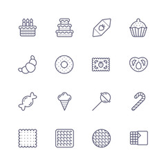 Fototapeta premium Candy icons