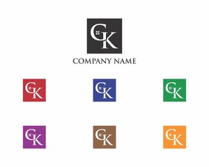GK Letter House Logo