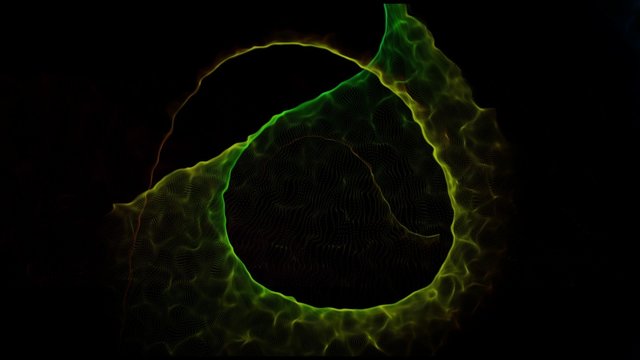 Seamless abstract animation hole echo sound in colorful light background texture pattern used for screen saver decoration or hypnotizing therapy in 4k ultra HD