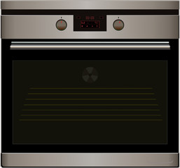 Fototapeta premium Electric oven. Vector