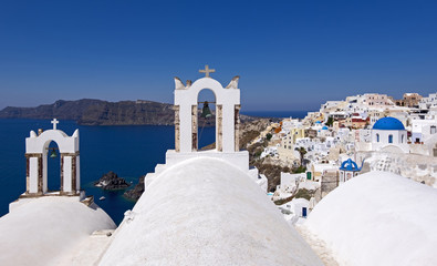 Fototapeta premium Oìa auf Santorin
