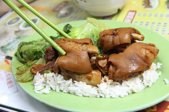 rice with pork