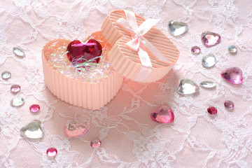 ハート型の箱に入ったハート
