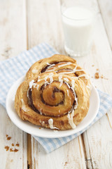 Swedish cinnamon roll