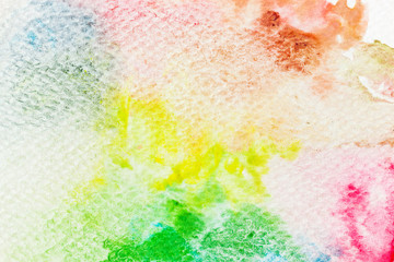 Colorful watercolor paint on canvas. Super high resolution and quality background