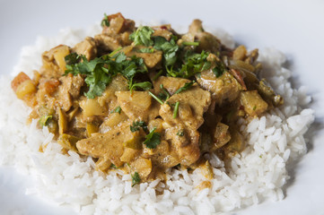 Delicious indian curry