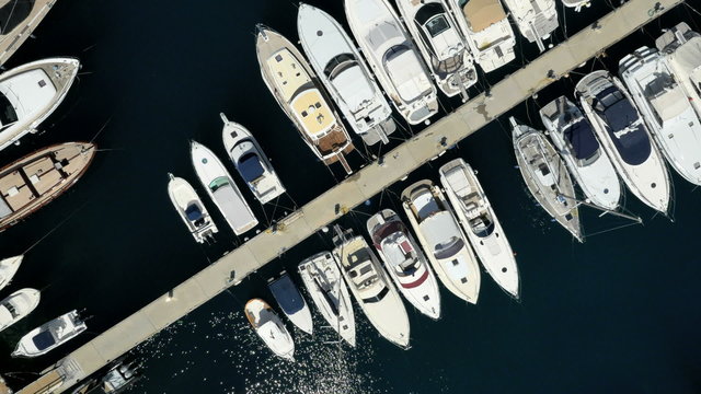 Monaco Aerial yacht Monte Carlo water finance marina boat 