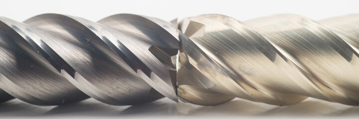 Zwei Fräser für Metallbearbeitung