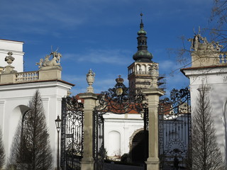 Castle Mikulov in Czech republic, Europa trip
