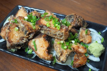 鰹の竜田揚げ