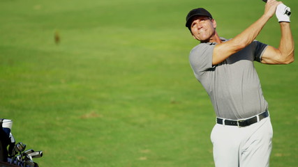 Golfer Caucasian Male Golf Sport Competition Course Professional Travel