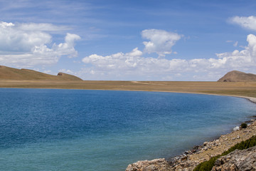 Namu Lake in Tibet, China