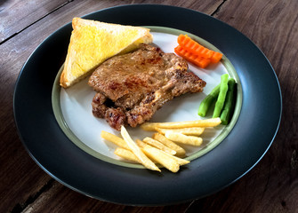 Pok shop steak