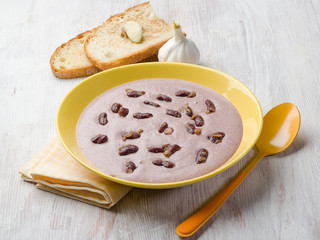 beans cream soup