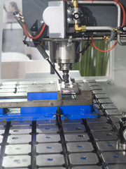 CNC machining center cutting mold