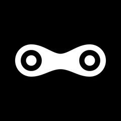 Link. Single icon. Vector illustration.