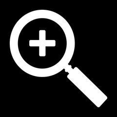 Fototapeta premium Simple web icon in vector zoom