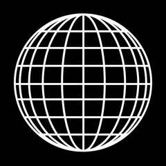 Earth Globe - Vector icon