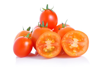 tomato isolated on white