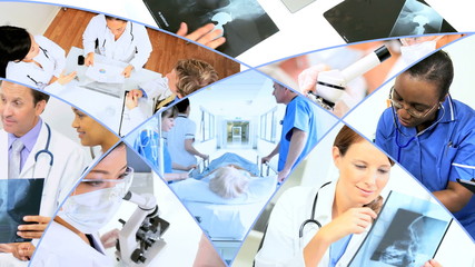 doctor motion graphics hospital nurse operation surgery technology healthcare - Powered by Adobe