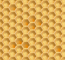 Honeycomb seamless pattern.