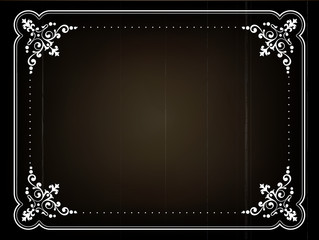 Old movie frame