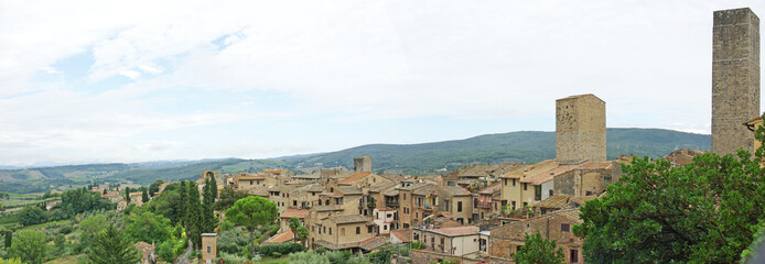 San Gimignano, La Toscana, Italia