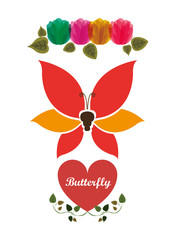 beautiful butterflies design 