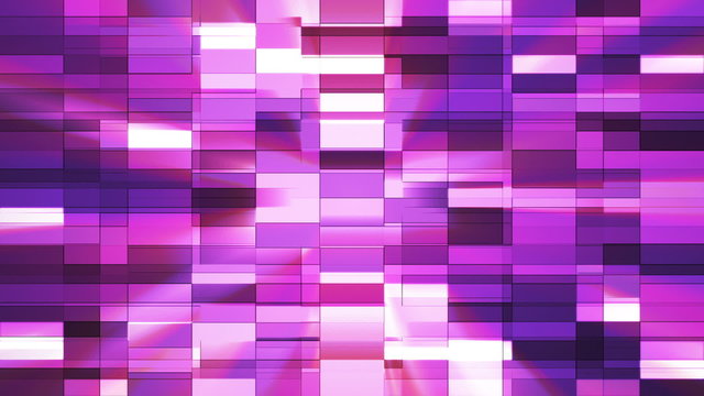 Twinkling Horizontal Small Squared Hi-Tech Bars, Magenta Purple,Abstract,Loop,HD