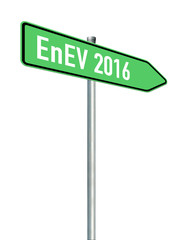 EnEV 2016 3 / Wegweiser, freigestellt