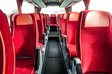 Bus interior