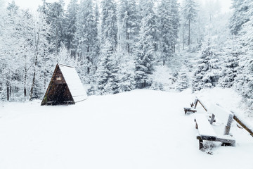 Schutzhütte am Eckerlochstieg