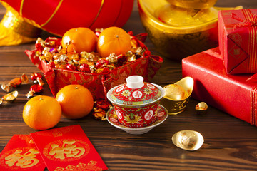 Chinese traditional items for Chinese New Year