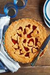 pie with marmalade for breakfast