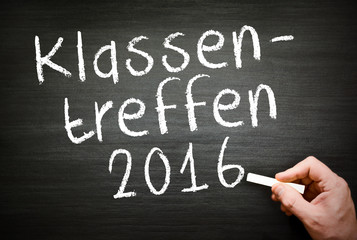 Fototapeta premium Klassntreffen