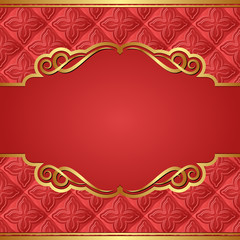 antique background with ornaments